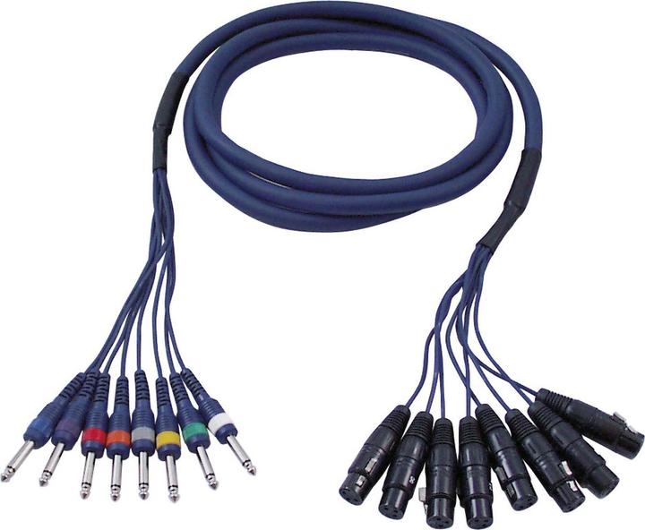 Image du produit DAP-Audio Fl61 (6 m, Câble jack 6,3 mm, Câbles XLR)