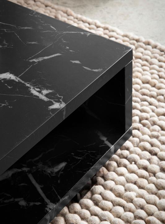 Actual product image FineBuy Couchtisch 100 cm Wohnzimmertisch Sofatisch Stauraum Gross Kaffeetisch