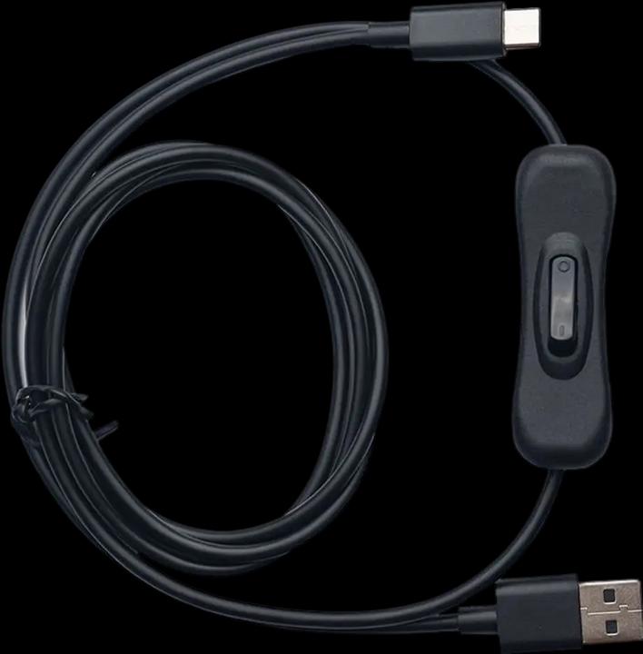 Obsbot USB-A auf USB-C Daten Stromkabel mit Ein/Aus-Schalter (USB 2.0)