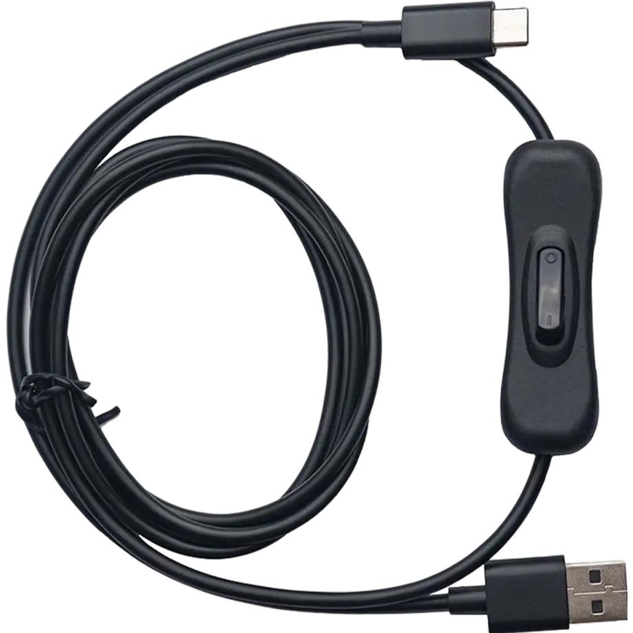 Thumbnail - Obsbot USB-A auf USB-C Daten Stromkabel mit Ein/Aus-Schalter (USB 2.0), USB Kabel