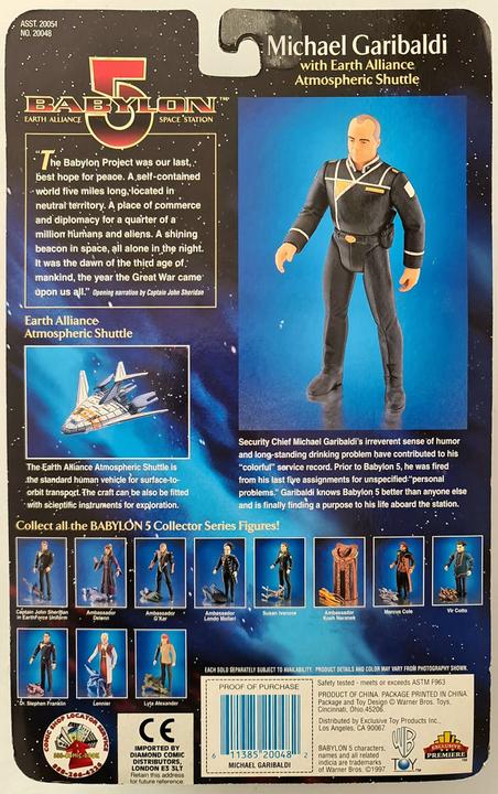 Produktbild Warner Bros Babylon 5 Actionfigur Michael Garibaldi