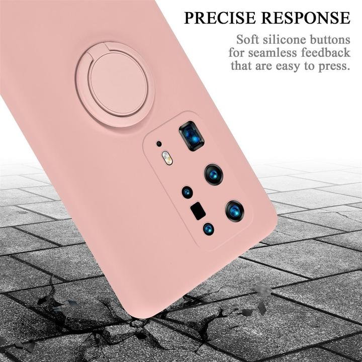 Actual product image Cadorabo TPU Liquid Ring Silicone Case Cover (Huawei P40 Pro+)