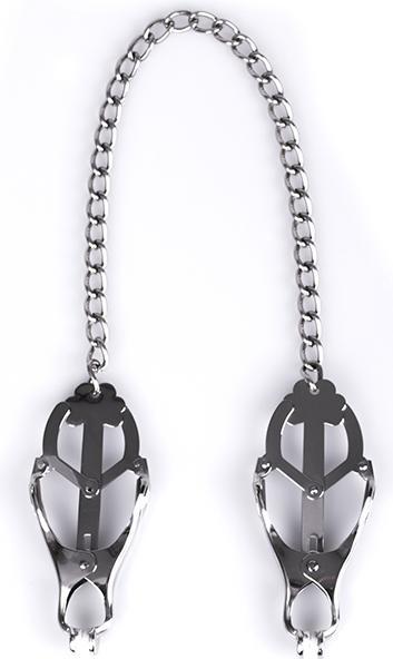 Produktbild Kiotos Steel Clover Nipple Clamps with Chain
