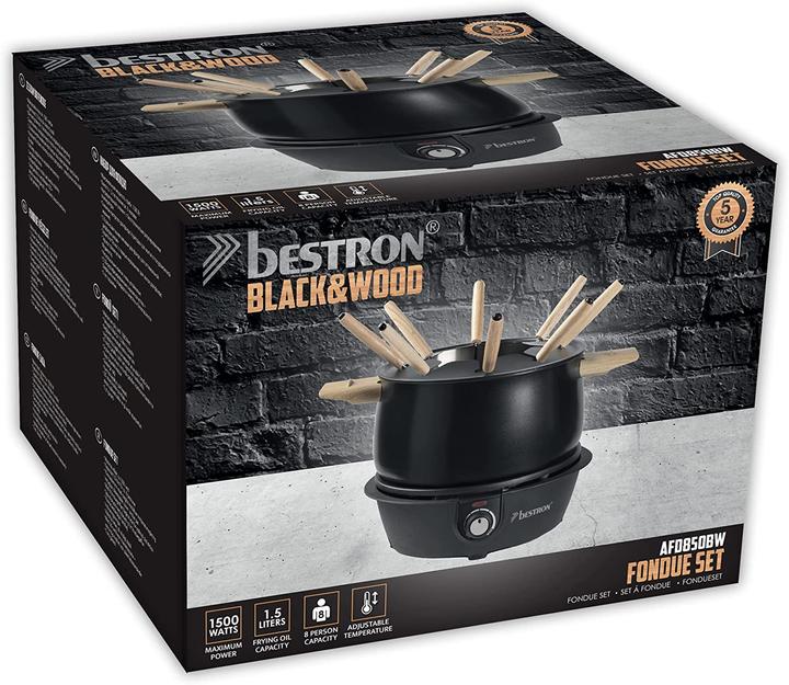 Immagine prodotto Bestron Best Fondue Set AFD850BW 8 persone bk 1500W