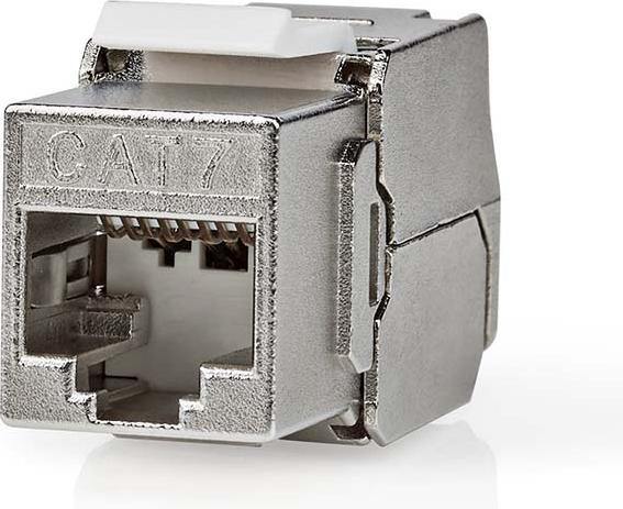 Actual product image Nedis Keystone | CAT7 | RJ45 socket | S/FTP | Metal | Box (Keystone module)