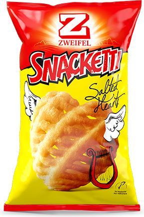 Immagine prodotto Zweifel Snacketti Hearts (75 g)