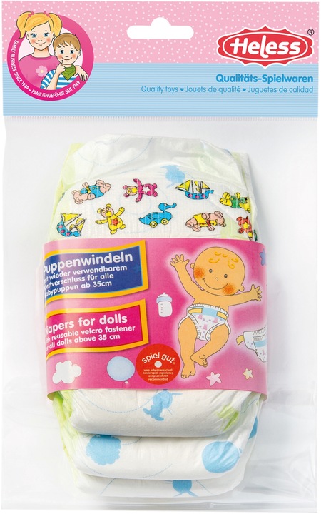 Immagine prodotto Heless Pannolini per bambole