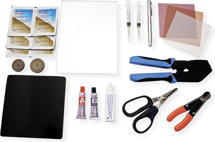 Actual product image Hobbes Fibre Optic Tool Kit Basic (19 pieces)