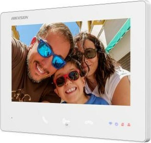Actual product image Hikvision DS-KH7300EY-WTE2/White indoor station 7" 2-wire (Wired)