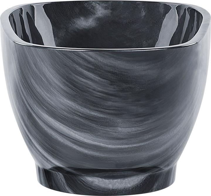 Produktbild Beliani Badewanne freistehend schwarz Marmor Optik 170 x 80 cm RIOJA (178 l, 170 cm, 80 cm)