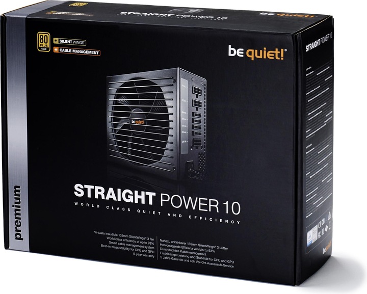 Produktbild be quiet! Straight Power 10 CM (800 W)