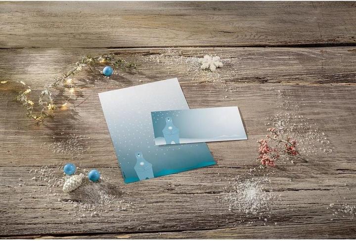 Produktbild Sigel Weihnachts-Motiv-Papier (110 x 220 mm, dl, DL, 25x)