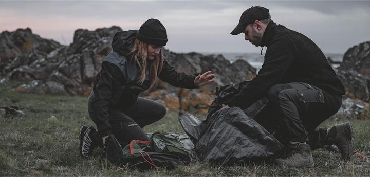 Actual product image Easy Camp Kuppelzelt Setesdal 2 (olivgr?n, mit Tunnel-Vorbau, Modell 2025) (Dome tent, 3 kg, 2 persons)