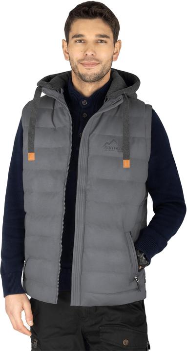 Actual product image Normani Mens Winter Quilted Vest Nanaimo - 1557 (XL)