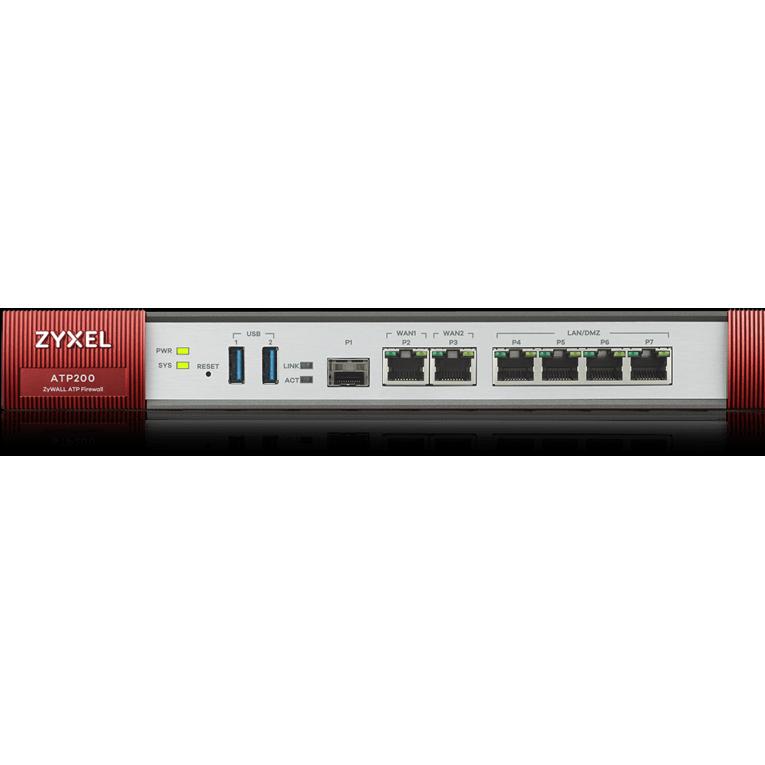 Thumbnail - Zyxel ATP200, ATP-Firewall mit Sandbox inkl. Gold-Lizenz für 1 Jahr, Firewall