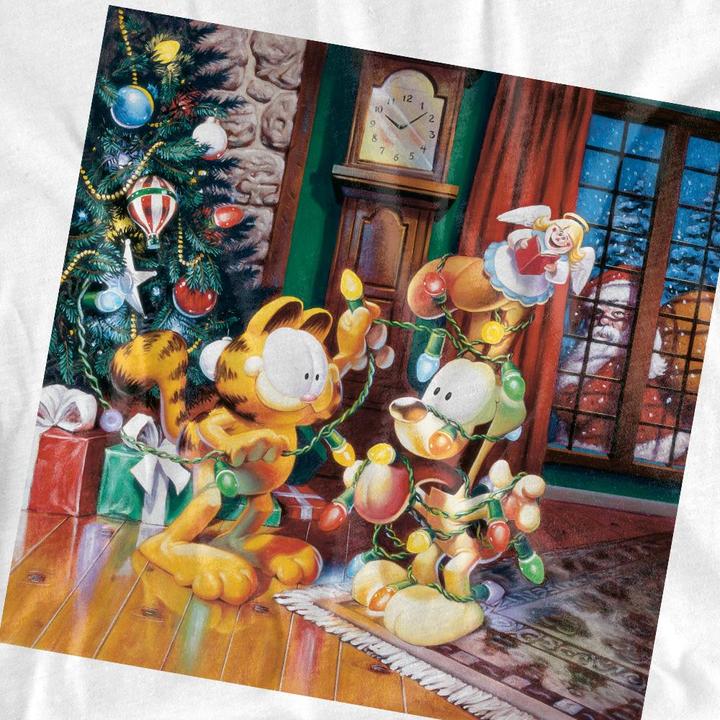 Actual product image Garfield Mens Odie Tree T-Shirt (5XL)