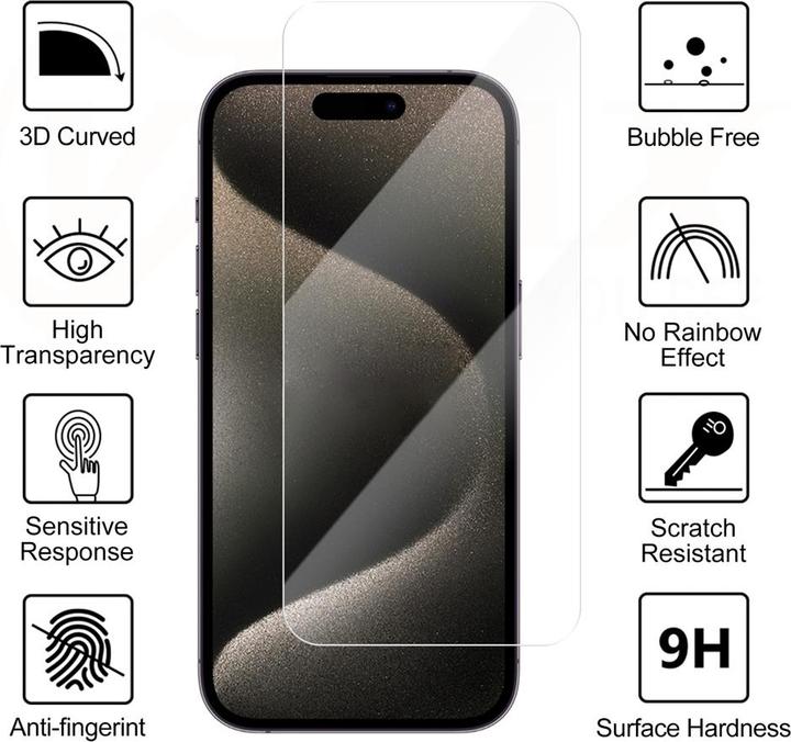 Actual product image Vmax tempered glass 2,5D Normal Clear Glass for Xiaomi Redmi Note 13 Pro (1 Piece, Xiaomi Redmi Note 13 Pro)