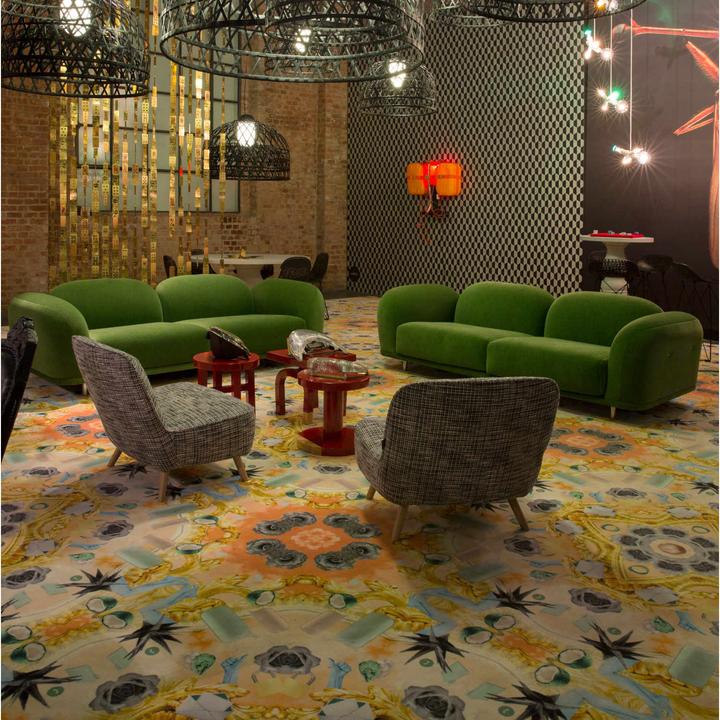 Actual product image Moooi Utopian Fairy Tales Carpet (Ø 350 cm)