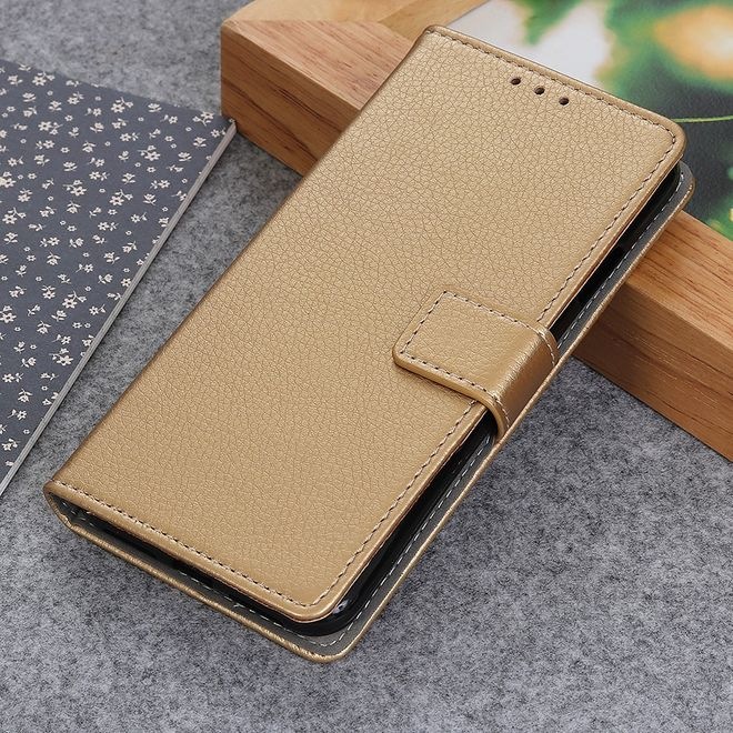 Actual product image MU Classic Litchi Leather Bookcover Series (Nokia 5.3)
