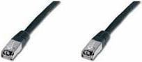 Image du produit Digitus CAT 5e SF-UTP patch cable Cu PVC AWG 26/7 Longueur 5 m Couleur Noir (S/FTP, CAT5e, 5 m)