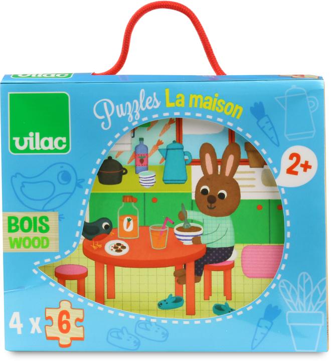 Produktbild Vilac Puzzle "Das Haus" (24 Teile)