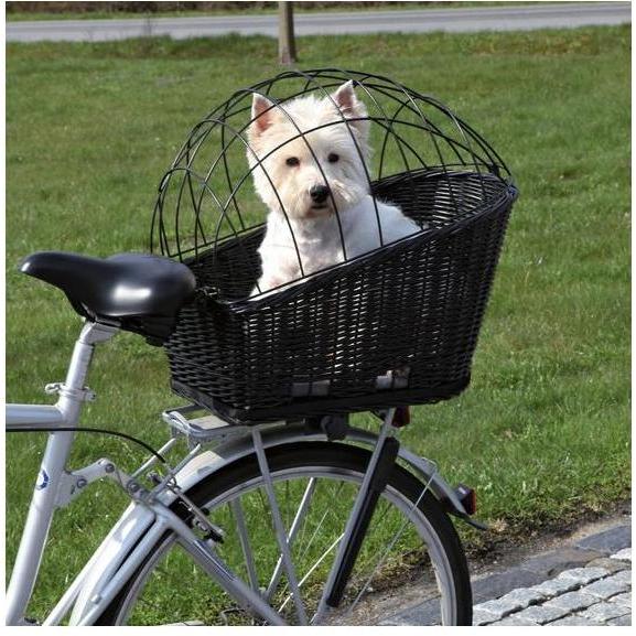 Panier pour vélo avec grille Trixie pour chien - L 55 x l 35 x H 49 cm