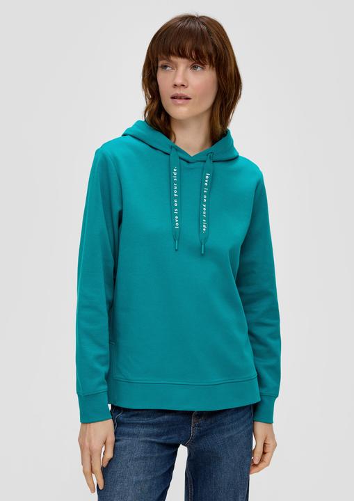 Produktbild s.Oliver Sweatshirt Weiches Sweatshirt mit Kapuze (36)
