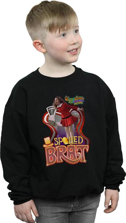 Produktbild Willy Wonka & the Chocolate Factory Spoiled Brat Sweatshirt Jungen (116)