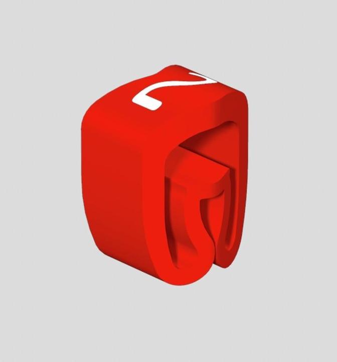 Image du produit Weidmüller Marqueur de câble 2 rt Conducteur Kst Ř4-10mm 0251311509