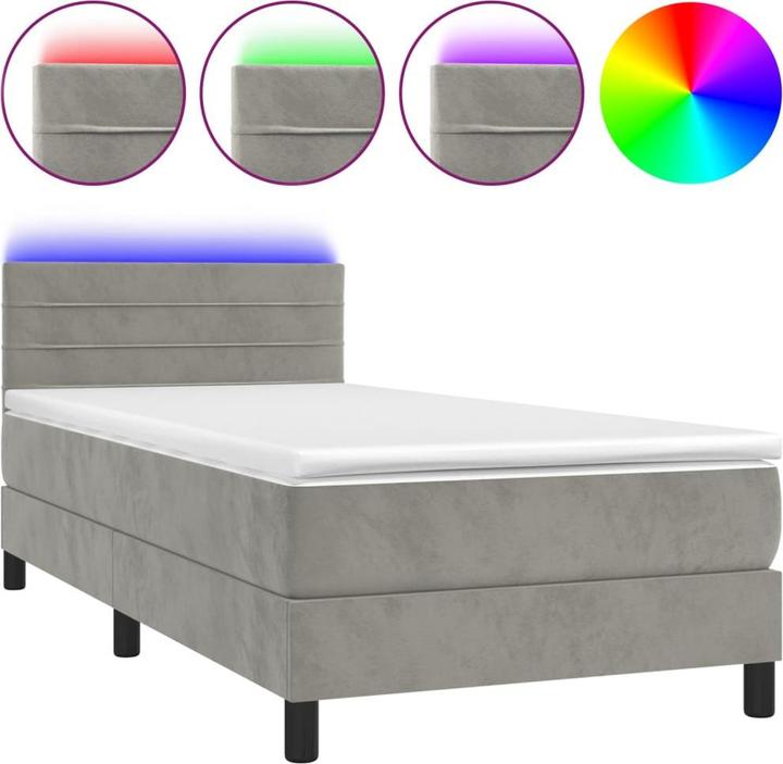 Produktbild vidaXL Boxspringbett (90 x 200 cm)