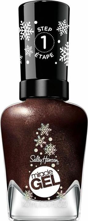 Immagine prodotto Sally Hansen Miracle Gel Hot Cocoa Cuddles Long Lasting Gel-Like Formula (Smalto per unghie effetto gel)