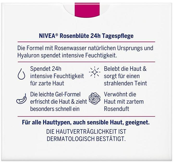 Image du produit NIVEA Rosenwasser Tagespflege (50 ml, Crème de jour)