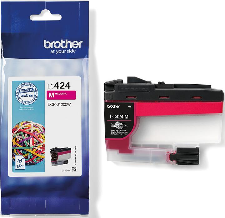 Produktbild Brother LC-424M Tintenpatrone – Magenta (M)