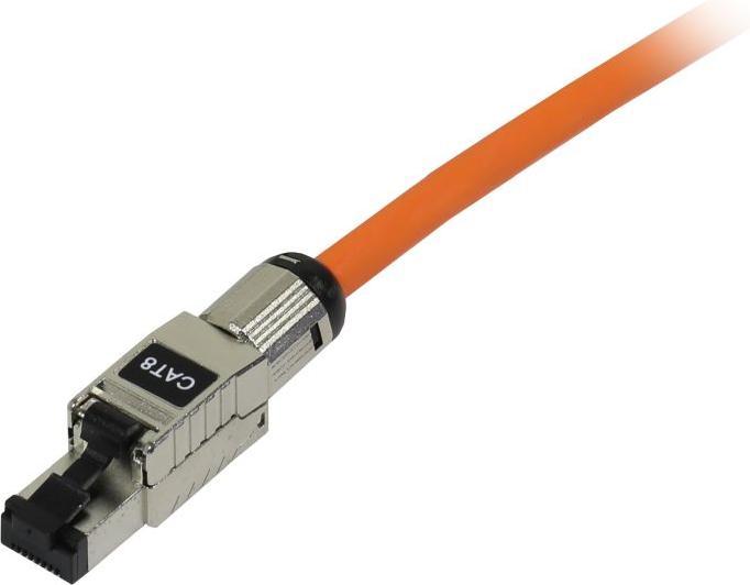 Actual product image Synergy 21 TP connector TP, field-wireable, CAT8,1 Class I RJ45, tool-free, Synergy 2 (Network cable plug)