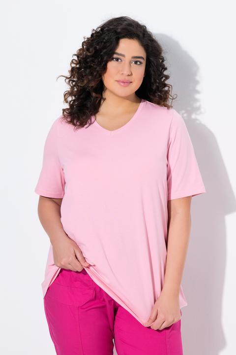 Produktbild Ulla Popken T-Shirt, A-Linie, V-Ausschnitt, Halbarm (42, 44)