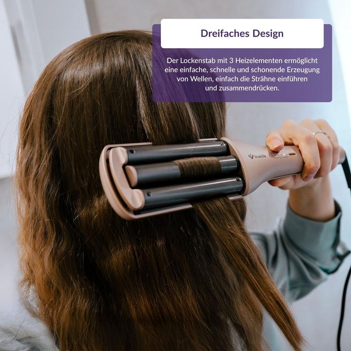 Produktbild Truelife HairWaver W6 pink / Lockenstab / 100 W / 160 - 210 °C