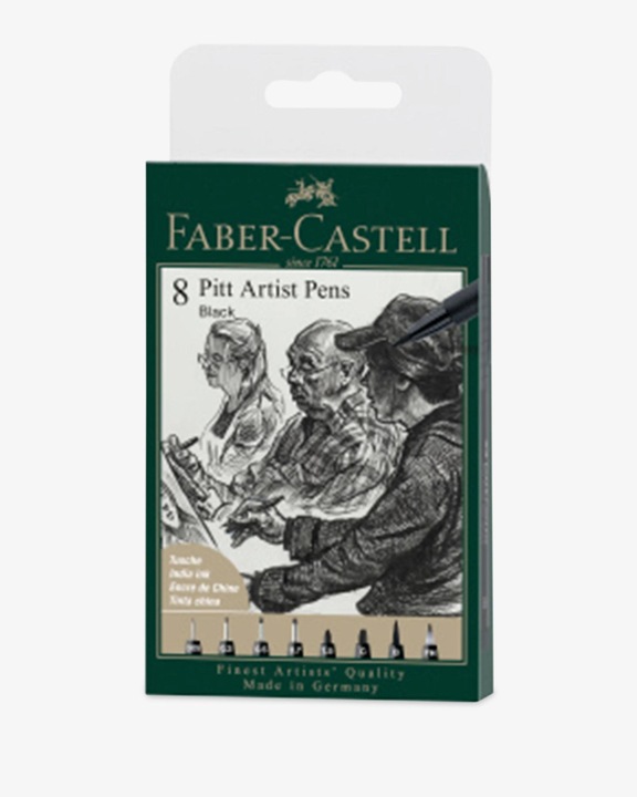 Immagine prodotto Faber-Castell Penna a inchiostro (Nero, 8 x)
