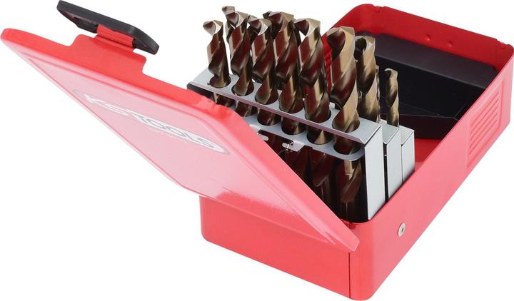 Immagine prodotto KS Tools Set di punte a torsione HSS-G CO 5 (13,0 millimetri)