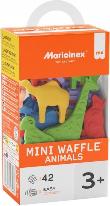 Actual product image Marioinex Mini Waffel 42 Stück Tiere