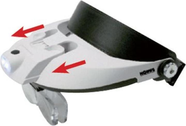 Actual product image Konus Head Magnifier Vuemax-2 with LED Light