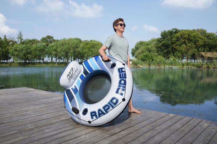 Actual product image Bestway swimming wheel Rapid Rider 135 cm