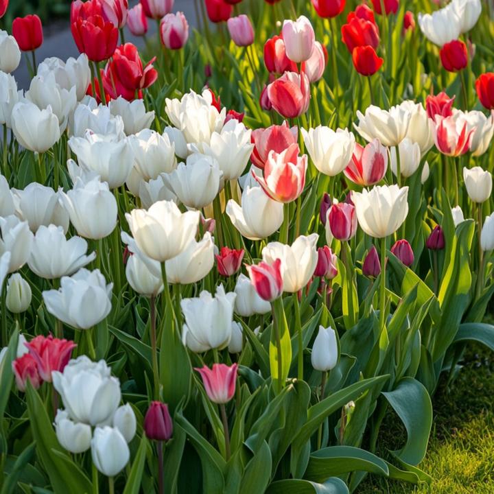 Actual product image Plant in a Box Tulipa Northcap - Set of 14 tulips (10 cm)