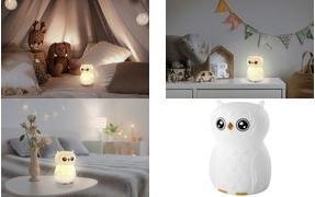 Actual product image Ansmann Owl night light