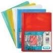 Actual product image Elba Transparent pockets, DIN A4, made of PVC, red 0,15 mm (A4, 1 x)