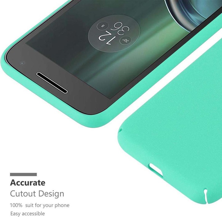 Image du produit Cadorabo Couverture rigide Frosty Cover (Motorola Moto Z Play)