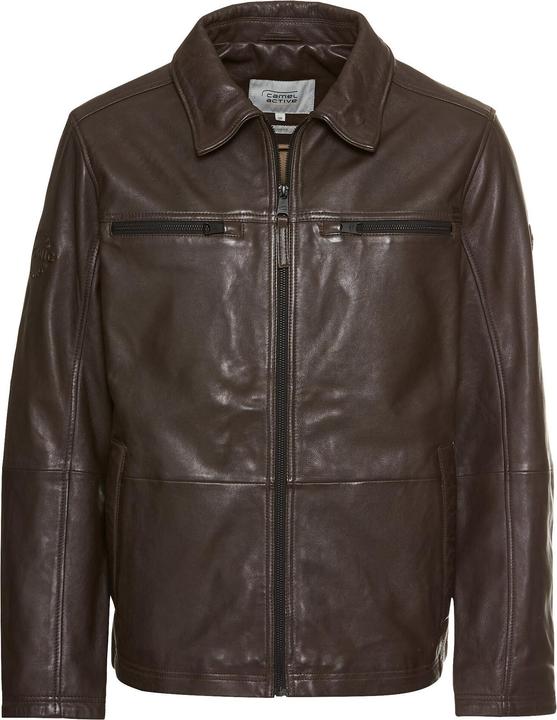 Produktbild Camel Active Leder Blouson mit Hemdkragen (56)