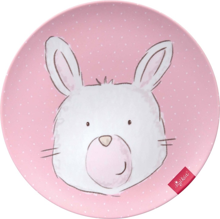 Actual product image Sigikid Melamine plate bunny