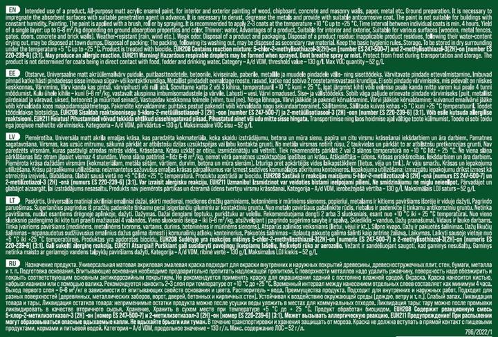 Immagine prodotto Pentacolor Vernice Aquamel Marrone rossastro 3 kg Opaco