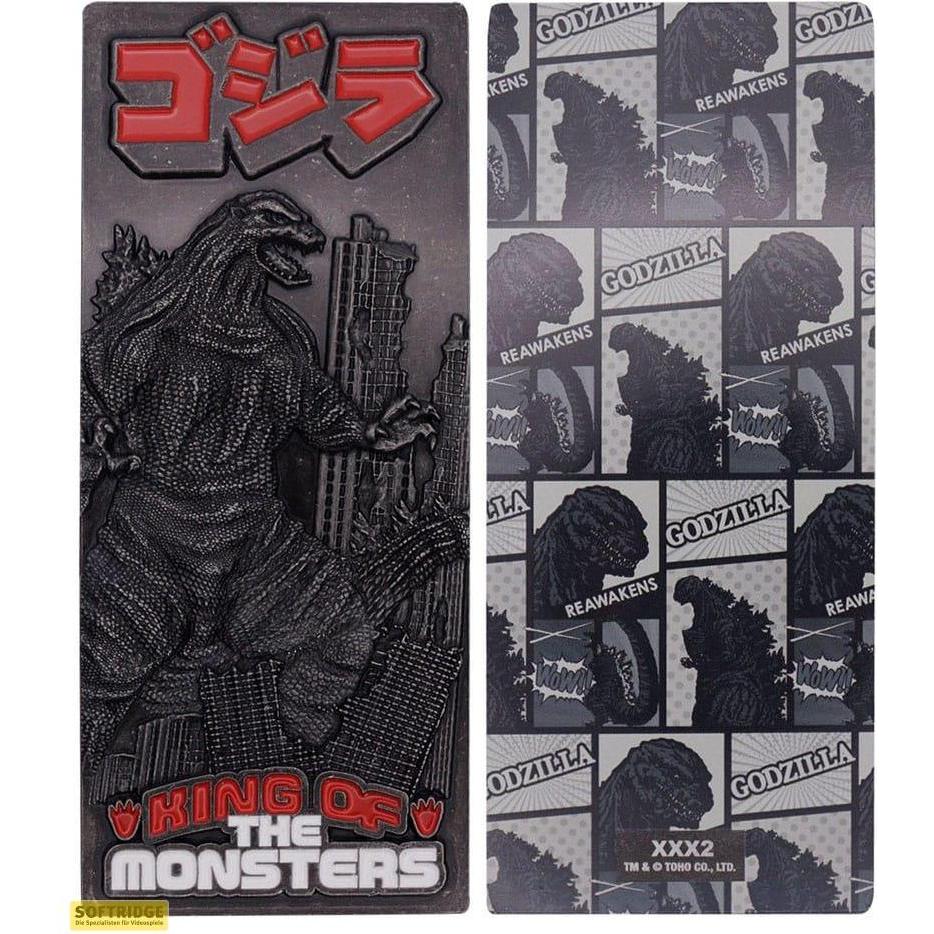 Fanattik Godzilla XL Metallbarren Limited Edition