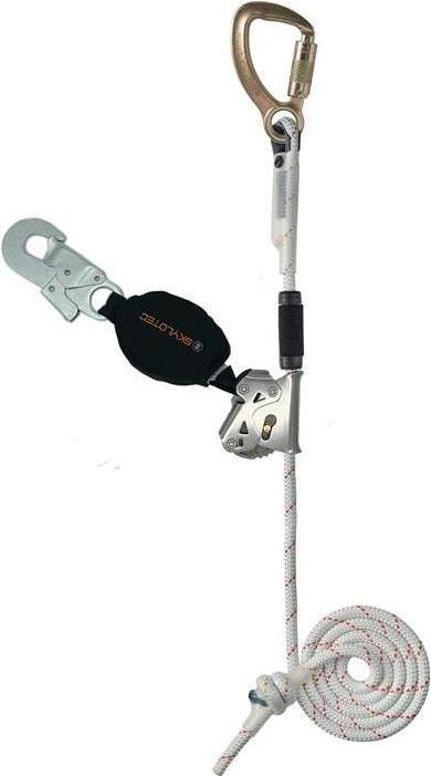 Skylotec Dispositivo anticaduta SCOUT EN353-2 Lunghezza 10 m corda-Ø 11 mm (Dispositivo anticaduta, 150 kg)